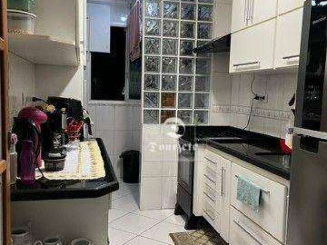 Apartamento à venda, 58 m² por R$ 264.999,90 - Vila Tibiriçá - Santo André/SP