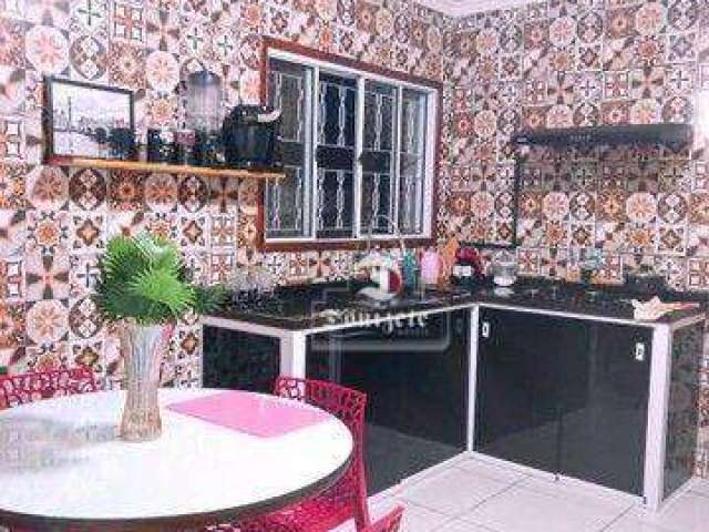 Sobrado com 4 dormitórios à venda, 200 m² por R$ 398.999,99 - Jardim Aclimação - Santo André/SP