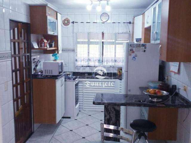 Sobrado com 3 dormitórios à venda, 244 m² por R$ 945.000,00 - Jardim Utinga - Santo André/SP