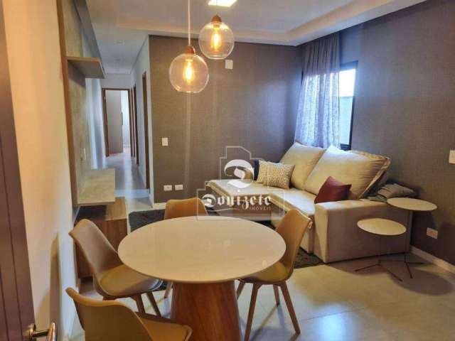 Apartamento com 2 dormitórios à venda, 70 m² por R$ 680.000,00 - Campestre - Santo André/SP