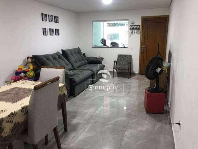 Sobrado com 3 dormitórios à venda, 142 m² por R$ 819.000,00 - Vila Floresta - Santo André/SP