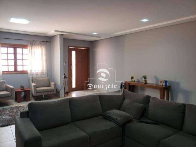 Sobrado com 4 dormitórios à venda, 404 m² por R$ 1.850.000,00 - Campestre - Santo André/SP