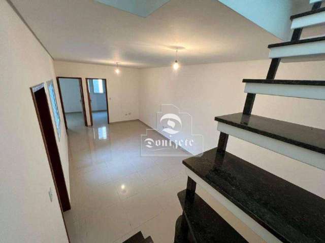 Cobertura com 3 dormitórios à venda, 100 m² por R$ 549.900,00 - Vila Valparaíso - Santo André/SP