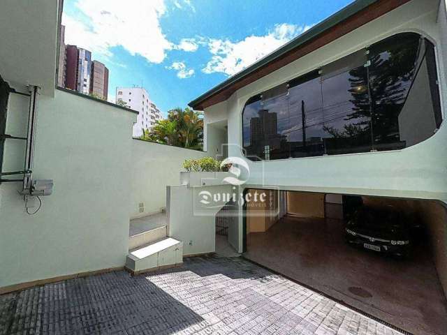 Sobrado, 360 m² - venda por R$ 1.799.999,00 ou aluguel por R$ 9.500,00/mês - Centro - Santo André/SP