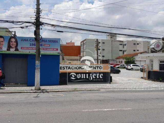 Terreno à venda, 2371 m² por R$ 8.300.000,00 - Centro - Santo André/SP