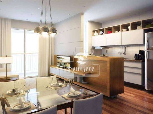 Apartamento Garden à venda, 104 m² por R$ 743.390,00 - Campestre - Santo André/SP