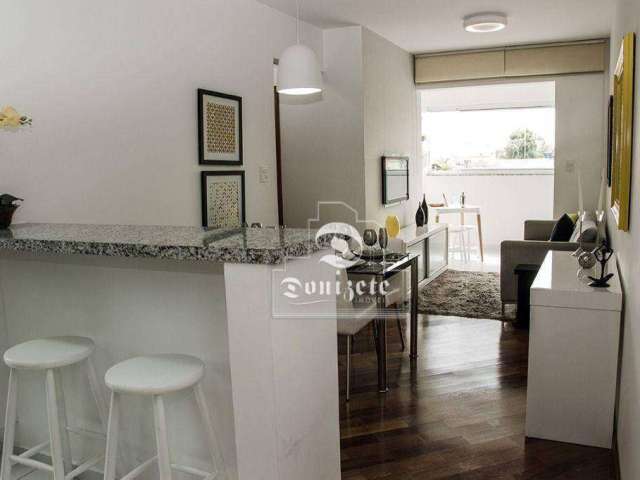 Apartamento com 2 dormitórios à venda, 60 m² por R$ 563.000,00 - Campestre - Santo André/SP