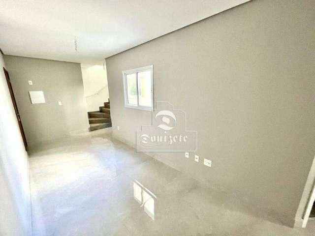 Cobertura com 2 dormitórios à venda, 89 m² por R$ 609.999,99 - Campestre - Santo André/SP