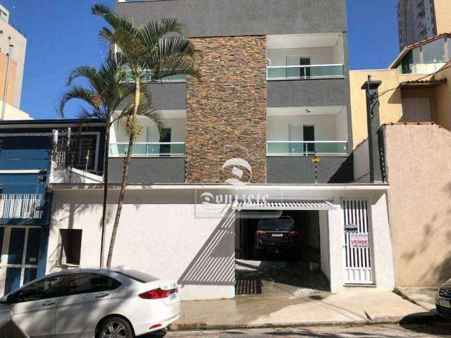 Apartamento com 3 dormitórios à venda, 80 m² por R$ 750.000,00 - Campestre - Santo André/SP