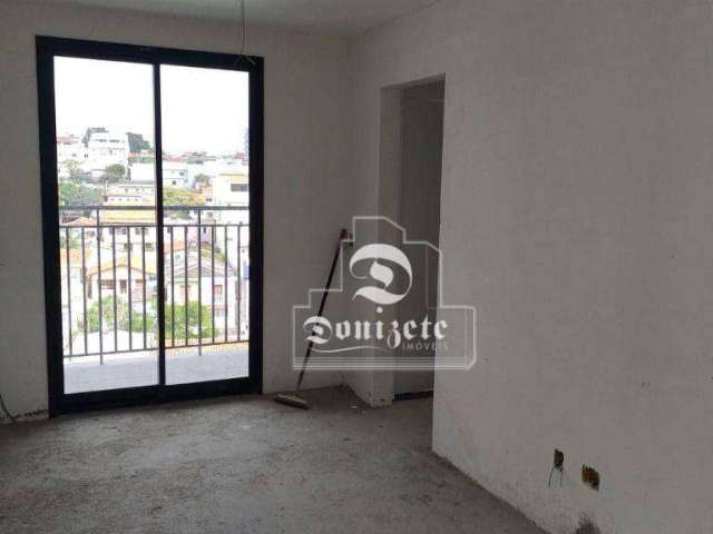 Apartamento com 2 dormitórios à venda, 48 m² por R$ 349.000,00 - Vila Valparaíso - Santo André/SP