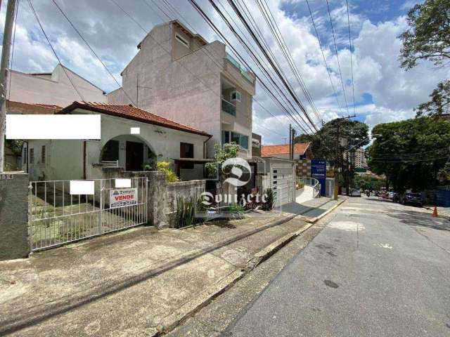 Terreno à venda, 342 m² por R$ 1.508.999,00 - Vila Assunção - Santo André/SP