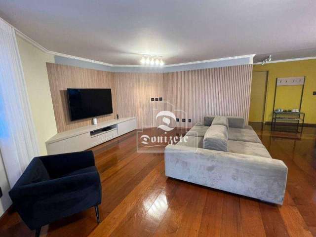 Apartamento com 4 dormitórios, 200 m² - venda por R$ 1.549.990,00 ou aluguel por R$ 16.828,83/mês - Vila Assunção - Santo André/SP