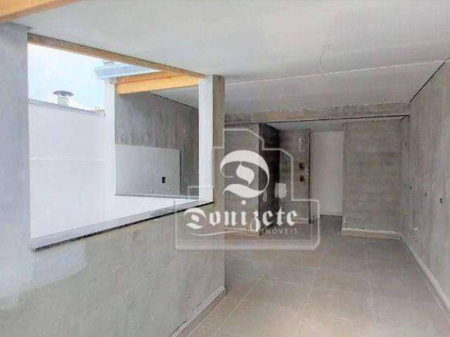 Cobertura à venda, 117 m² por R$ 480.000,00 - Vila Scarpelli - Santo André/SP