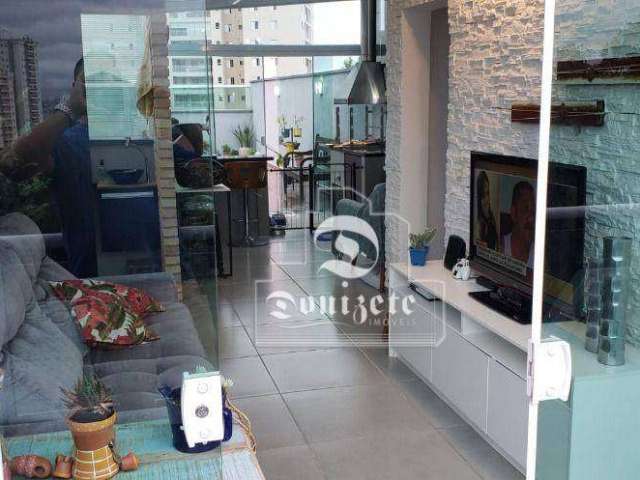 Cobertura à venda, 160 m² por R$ 670.000,00 - Vila Valparaíso - Santo André/SP