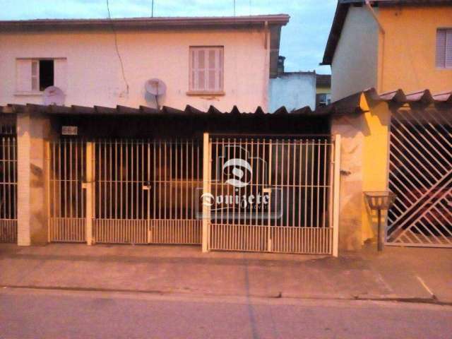 Sobrado com 2 dormitórios à venda, 109 m² por R$ 449.999,90 - Vila Homero Thon - Santo André/SP