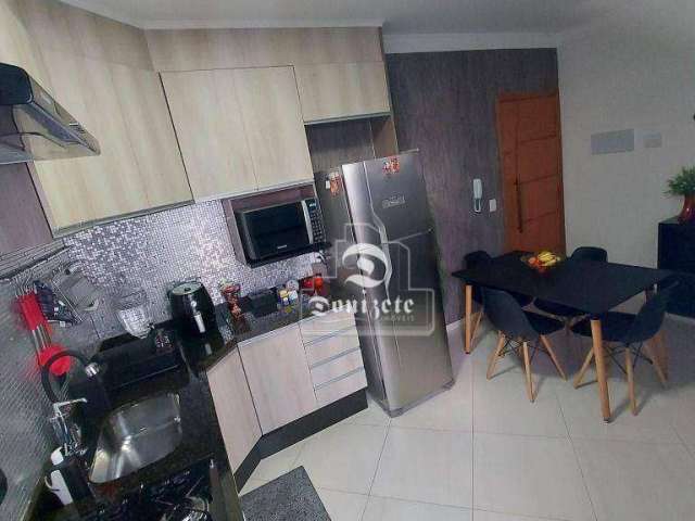 Apartamento com 3 dormitórios à venda, 70 m² por R$ 585.000,00 - Bangu - Santo André/SP