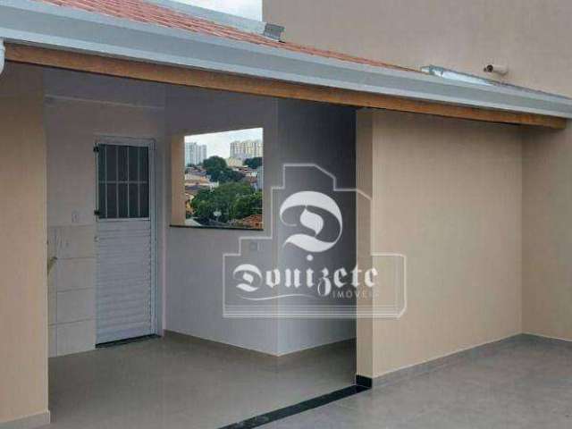 Cobertura com 2 dormitórios à venda, 90 m² por R$ 464.999,90 - Jardim Ocara - Santo André/SP