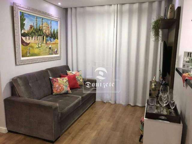 Apartamento à venda, 72 m² por R$ 599.000,00 - Vila Valparaíso - Santo André/SP