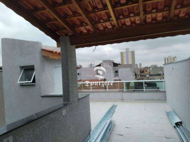 Cobertura com 2 dormitórios à venda, 100 m² por R$ 547.000,01 - Vila Pires - Santo André/SP