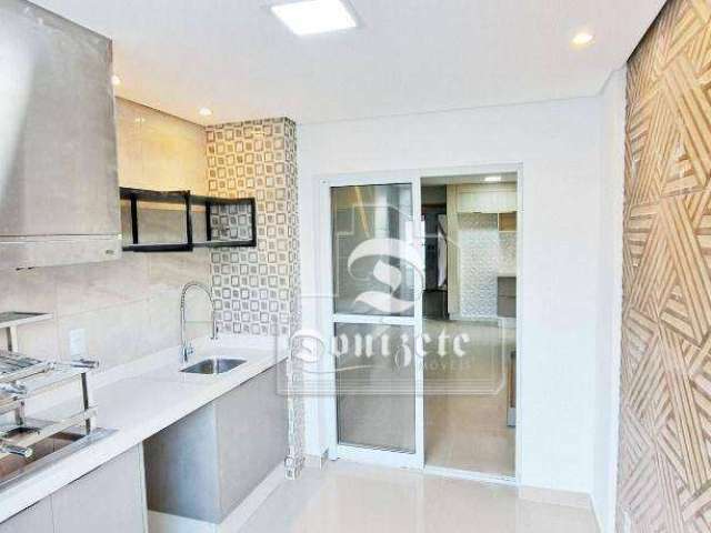 Apartamento com 2 dormitórios à venda, 54 m² por R$ 420.000,00 - Vila Pires - Santo André/SP