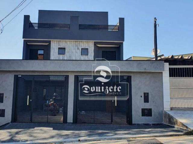 Sobrado com 2 dormitórios à venda, 130 m² por R$ 550.000,00 - Vila Curuçá - Santo André/SP