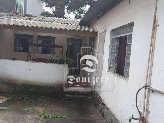 Terreno à venda, 218 m² por R$ 622.500,00 - Vila Assunção - Santo André/SP