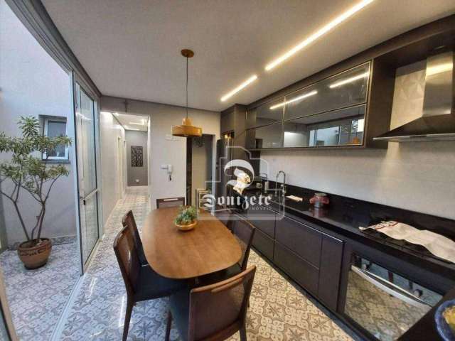 Sobrado com 3 dormitórios à venda, 309 m² por R$ 1.800.000,00 - Vila Assunção - Santo André/SP