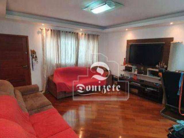 Sobrado com 3 dormitórios à venda, 162 m² por R$ 799.990,00 - Vila Floresta - Santo André/SP