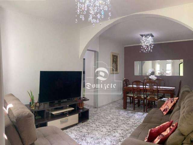 Casa com 3 dormitórios à venda, 164 m² por R$ 675.000,00 - Vila Guiomar - Santo André/SP