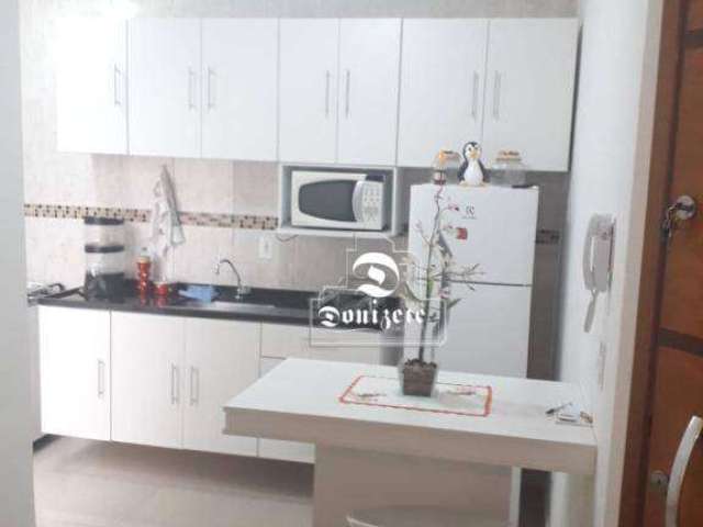 Apartamento com 2 dormitórios à venda, 54 m² por R$ 350.000,00 - Campestre - Santo André/SP