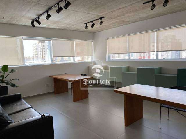 Andar Corporativo para alugar, 166 m² por R$ 14.190,00/mês - Centro - Santo André/SP