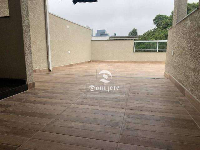 Cobertura com 2 dormitórios à venda, 90 m² por R$ 546.000,00 - Jardim Bela Vista - Santo André/SP