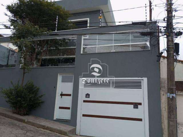 Sobrado com 3 dormitórios à venda, 190 m² por R$ 1.200.000,00 - Jardim Bela Vista - Santo André/SP