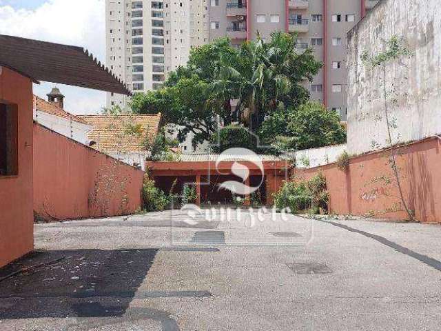 Terreno à venda, 400 m² por R$ 2.200.000,00 - Jardim - Santo André/SP