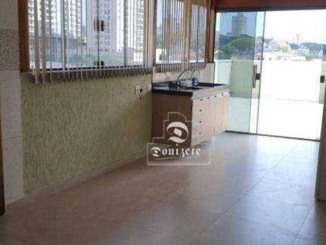 Cobertura à venda, 106 m² por R$ 440.000,00 - Vila Eldízia - Santo André/SP