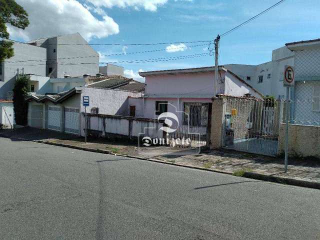 Terreno à venda, 293 m² por R$ 850.000,01 - Vila Guiomar - Santo André/SP