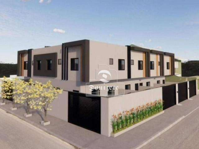 Sobrado com 3 dormitórios à venda, 126 m² por R$ 869.999,90 - Vila Pires - Santo André/SP