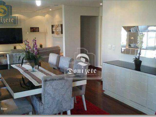 Apartamento com 3 dormitórios à venda, 118 m² por R$ 685.500,00 - Campestre - Santo André/SP