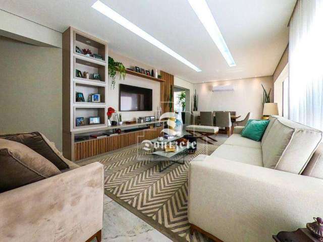 Apartamento com 4 dormitórios à venda, 205 m² por R$ 1.790.000,00 - Jardim Bela Vista - Santo André/SP