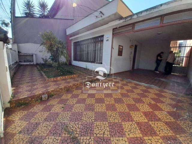 Casa com 3 dormitórios à venda, 138 m² por R$ 950.000,00 - Vila Bastos - Santo André/SP