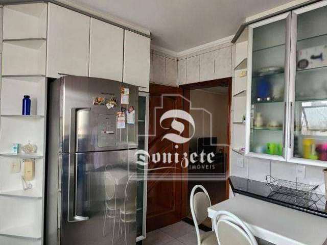 Apartamento com 3 dormitórios à venda, 110 m² por R$ 635.000,00 - Vila Bastos - Santo André/SP