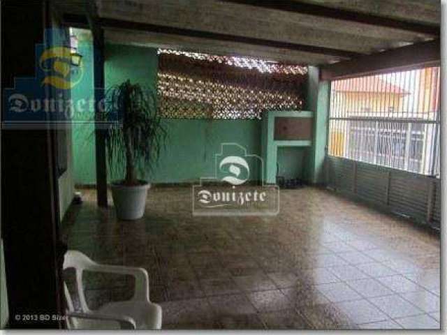 Sobrado à venda, 216 m² por R$ 800.000,00 - Vila Scarpelli - Santo André/SP