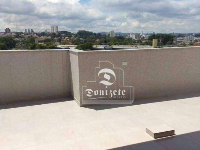 Cobertura com 2 dormitórios à venda, 104 m² por R$ 749.999,99 - Jardim - Santo André/SP