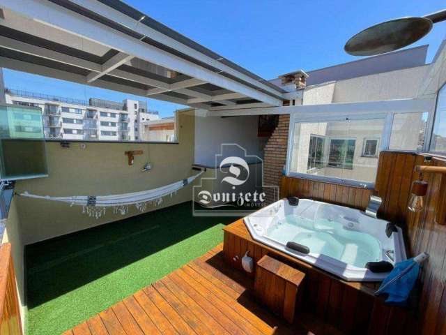 Cobertura com 2 dormitórios à venda, 86 m² por R$ 780.000,00 - Santa Maria - Santo André/SP