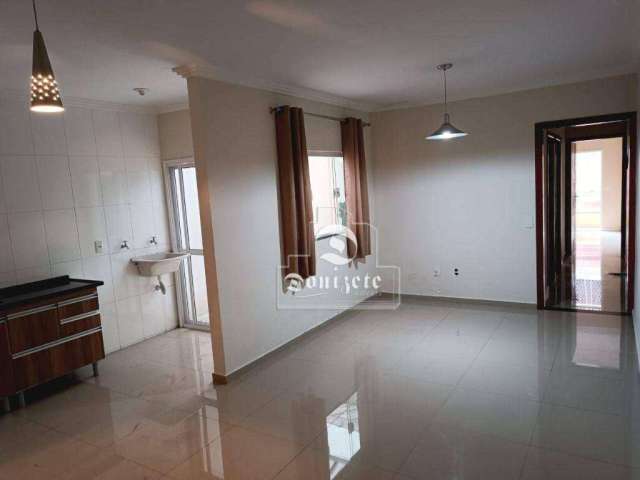 Apartamento com 2 dormitórios à venda, 67 m² por R$ 370.000,00 - Vila Humaitá - Santo André/SP