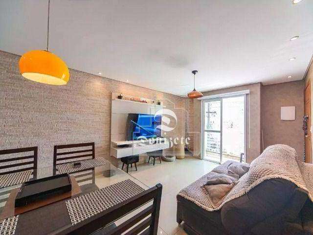 Cobertura com 3 dormitórios à venda, 131 m² por R$ 720.000,00 - Vila Scarpelli - Santo André/SP