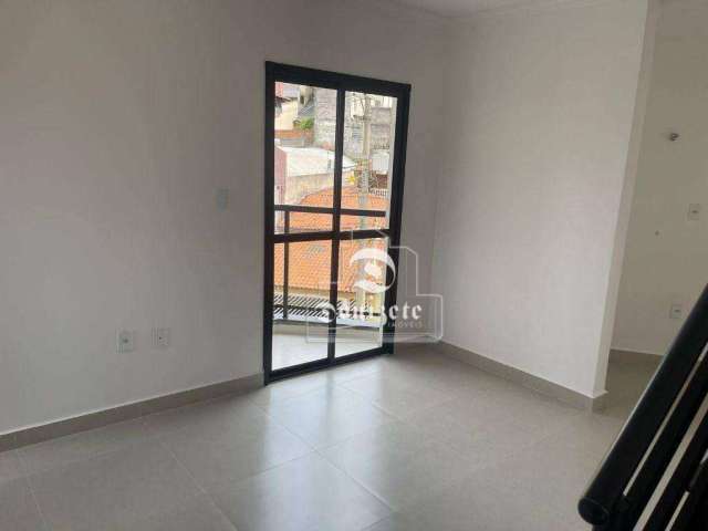 Cobertura com 2 dormitórios à venda, 94 m² por R$ 465.000,00 - Parque das Nações - Santo André/SP