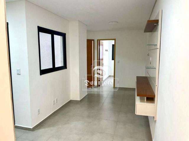 Apartamento com 2 dormitórios à venda, 44 m² por R$ 334.999,99 - Vila Pires - Santo André/SP