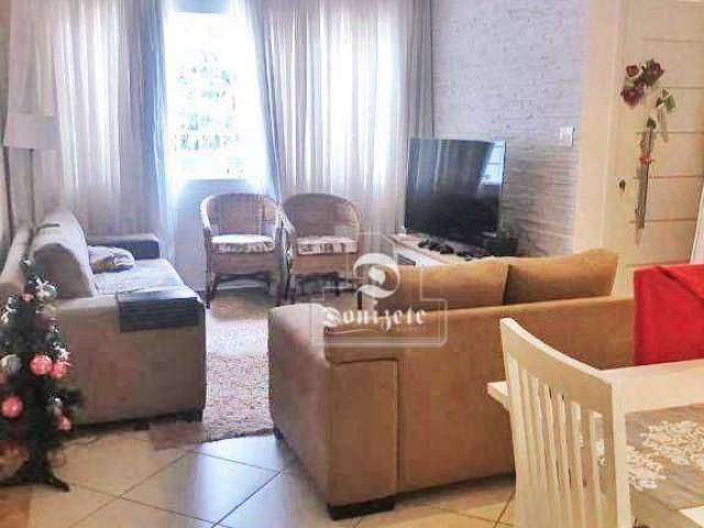 Sobrado com 3 dormitórios à venda, 130 m² por R$ 795.000,00 - Vila Valparaíso - Santo André/SP