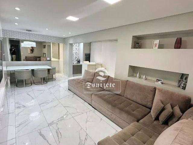 Apartamento com 3 dormitórios à venda, 107 m² por R$ 935.000,00 - Vila Homero Thon - Santo André/SP